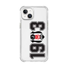 iPhone 14 Uyumlu Beşiktaş 1903 Şeffaf Lisanslı Telefon Kılıfı