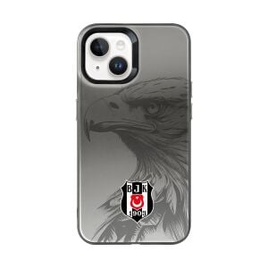 iPhone 14 Uyumlu Beşiktaş Premium Kartal Logo Lisanslı Telefon Kılıfı