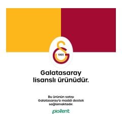 iPhone 15 Pro Uyumlu Galatasaray 5 Yıldız Parçalı Aslan Cam Lisanslı Telefon Kılıfı