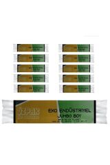 Özcan Ekstra Güçlü 10 Rulo Endüstriyel Jumbo Boy Çöp Poşeti Jumbo 400 Gr Endüstriyel