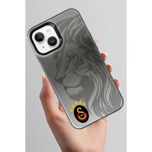 Galatasaray Apple iPhone 14 Uyumlu 5 Yıldız Aslan Premium Lisanslı Telefon Kılıfı