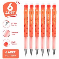 Versatil Kalem Deep 0.7 mm Meyve Temalı 6'lı Paket