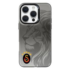 iPhone 16 Pro Uyumlu Galatasaray 5 Yıldız Aslan Premium Lisanslı Telefon Kılıfı