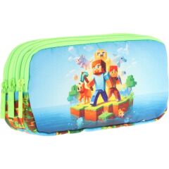 Kaukko Kıds 3 Bölmeli Kalem Çantası (flat Craft)krn-L8280