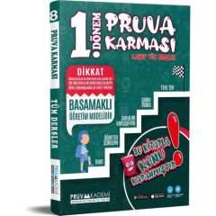 Pruva 8. Sınıf Tüm Dersler 1. Dönem Pruva Karması