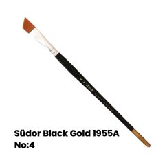 Südor Fırça Siyah Gold Yan Kesik 4