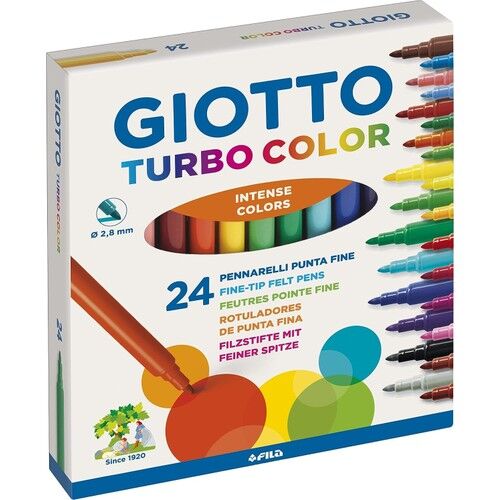 Giotto Turbo Color 24 Renk