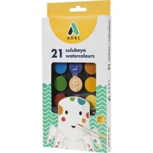 Adel 21 Li Suluboya Büyük Boy