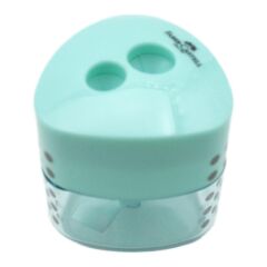 Faber Castell Grip Auto Çift Hazneli Kalemtıraş Pastel Renkler 183107