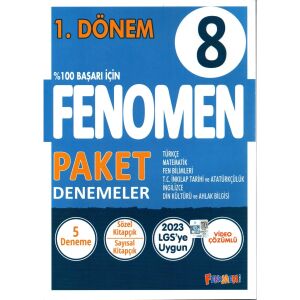 Fenomen Yayınları LGS Kitabı  LGS türkçe