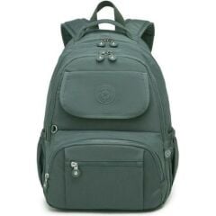 Smart Bags Krinkıl Haki Kumaş Kadın Sırt Çantası Smb1215