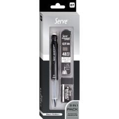 Serve Deep Klm & Deep Sılgı & Deep Mın 0.7mm Siyah