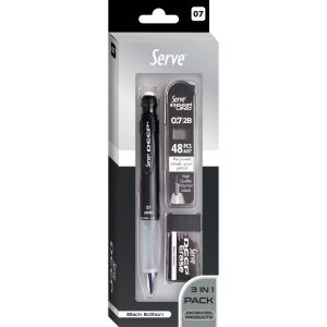 Serve Deep Klm & Deep Sılgı & Deep Mın 0.7mm Siyah