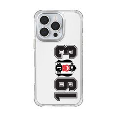 iPhone 16 Pro Uyumlu Beşiktaş 1903 Şeffaf Lisanslı Telefon Kılıfı