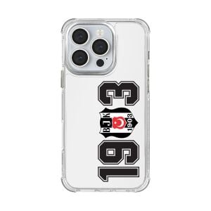 iPhone 16 Pro Uyumlu Beşiktaş 1903 Şeffaf Lisanslı Telefon Kılıfı
