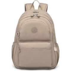 Smart Bags Krinkıl Vizon Kumaş Kadın Sırt Çantası Smb1050