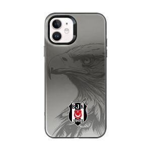 iPhone 11 Uyumlu Beşiktaş Kartal Logo Premium Lisanslı Telefon Kılıfı