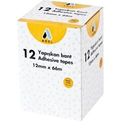 Tahtakalehobi Adel Yapışkan Bant 12MM x 66M 12'li Kutu