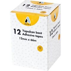 Tahtakalehobi Adel Yapışkan Bant 12MM x 66M 12'li Kutu