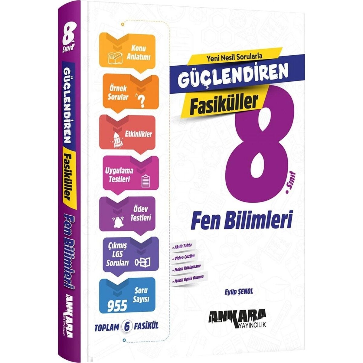 Ankara 8.Sınıf Fen Bilimleri Güçlendiren Fasikül Seti - Yeni