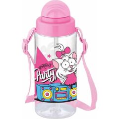 Kral Şakir Pipetli Matara 500 Ml - Pembe