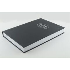 Lizy 20x28 300yp Sert Kp Kareli Defter Siyah