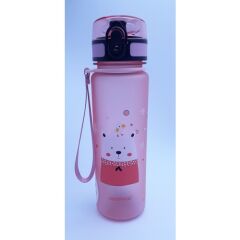 Uzspace Tritan 500 ml (Glow Pink-Snow Man) Matara 3026-5