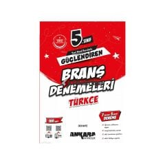 Ankara Yayıncılık 5. Sınıf Türkçe Güçlendiren Branş Denemeleri