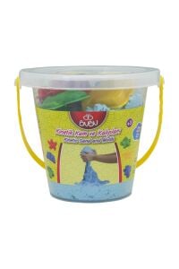 Bu-Bu Kinetik Kum Kova 500 Gr. Mavi