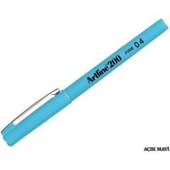 Artlıne Açık Mavi 200 N Fine Keçe Uçlu Kalemi 04