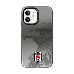 iPhone 12 Uyumlu Beşiktaş Premium Kartal Logo Lisanslı Telefon Kılıfı