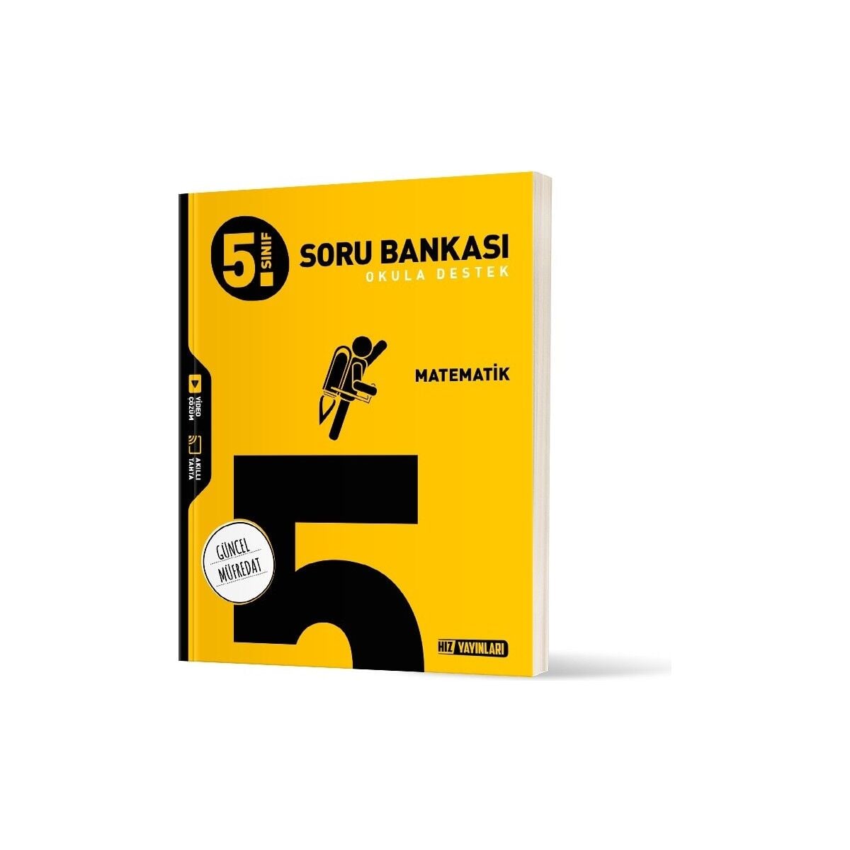 5. Sınıf Matematik Soru Bankası - Fen Bilimleri Soru Bankası - Türkçe Soru Bankası - İngilizce Soru Bankası 6'lı Set + Fosforlu Kalem