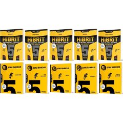 2025 5. Sınıf Matematik Türkçe Fen Sosyal Ingilizce Soru + Hibrit - Konu Seti 10 Kitap