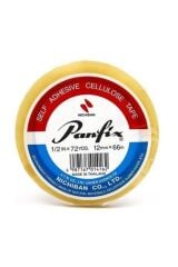 Panfix İnce Şeffaf Bant 12mmX66mt 12'li