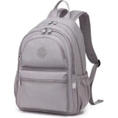 Smart Bags Büyük Boy Sırt Çantası Krinkıl Kumaş 1050 Gri
