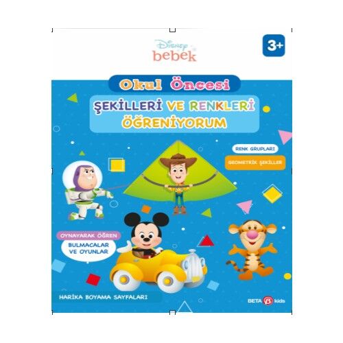 Disney Eğitsel Okul Öncesi Şekilleri Ve Renkleri Öğreniyorum