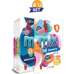 Hiper Zeka Yayınları 8. Sınıf Mix 119 Deneme Tüm Dersler Set