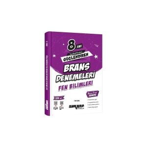 8. Sınıf Fen Bilimleri Güçlendiren Branş Denemeleri Ankara Yayıncılık