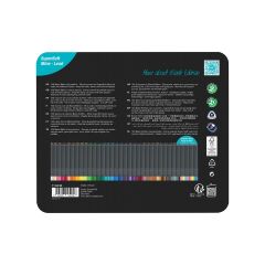 Faber-Castell Black Edition 100'lü Renkli Kalemler Metal Kutu, Kırılmaz, Çocuklar ve Yetişkinler İçin