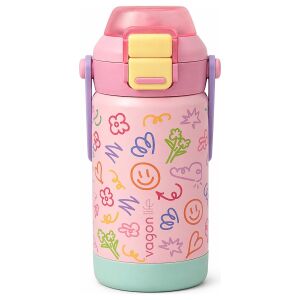 Vagonlife Vgn-1104 360 Ml Çelik Termos Pembe