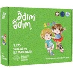 Dım Adım Bebek Eğitim Setleri Yayınları Adım Adım Eğitim Seti 3 Yaş / Sayılar Ve Ilk Matematik