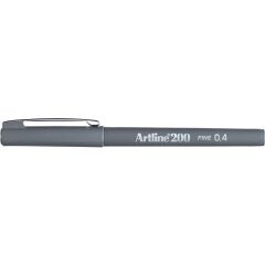 Artlıne Gri  200 N Fine Keçe Uçlu Kalemi 04