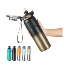 TKK Çelik Termos Matara 900ML Golden T2025