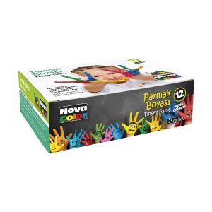 Nova Colorparmak Boyası 12li
