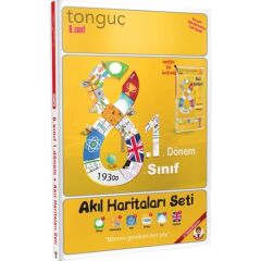 Tonguç 8. Sınıf 1. Dönem Akıl Haritaları Seti