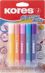 Gliter Glue Pastel 5 Renk