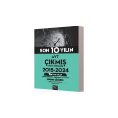 AYT TM Tek Kitap Son 10 Yılın Çıkmış Soruları Çap Yayınları