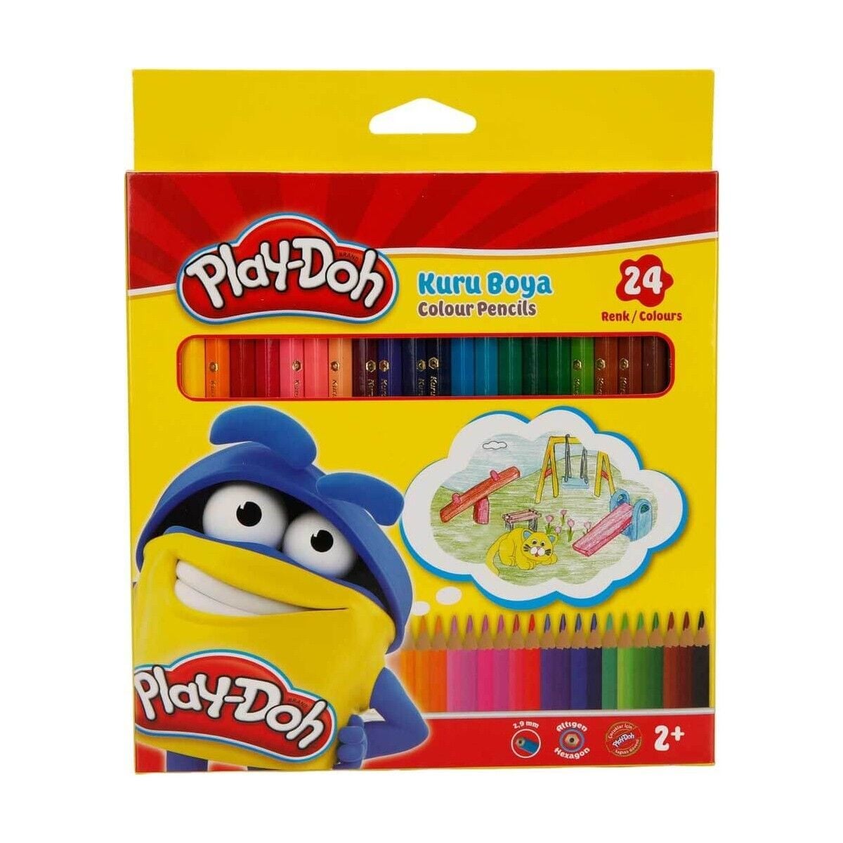 Play-Doh Kuruboya 24 Renk