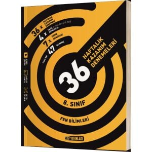 Hız/8.Sınıf Fen Bilimleri Haftalık Kazanım Denemeleri