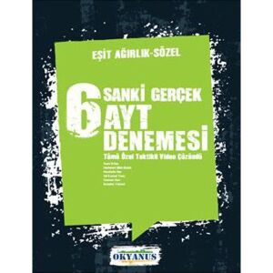 Iceberg Sanki Gerçek 6 Ayt Eşit Ağırlık - Sözel D